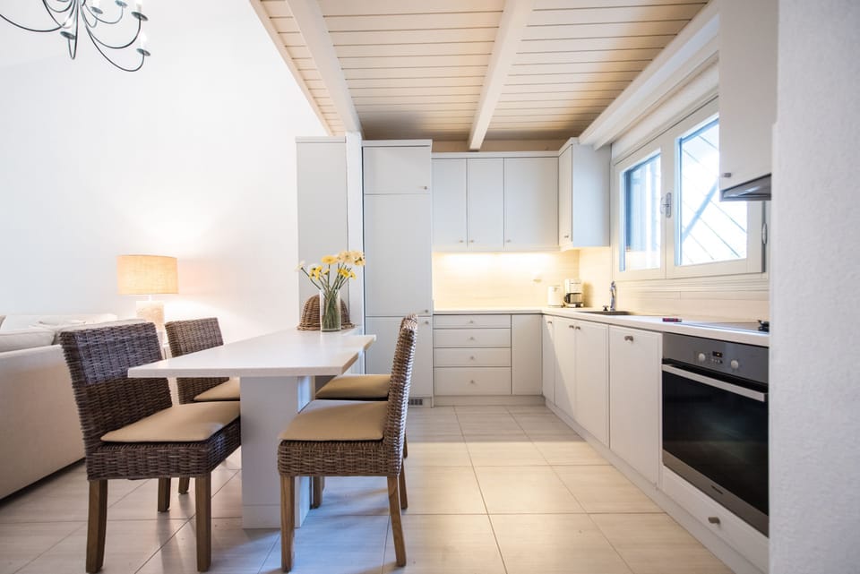 Villa, 2 Bedrooms | Private kitchen | Full-size fridge, oven, stovetop, dishwasher