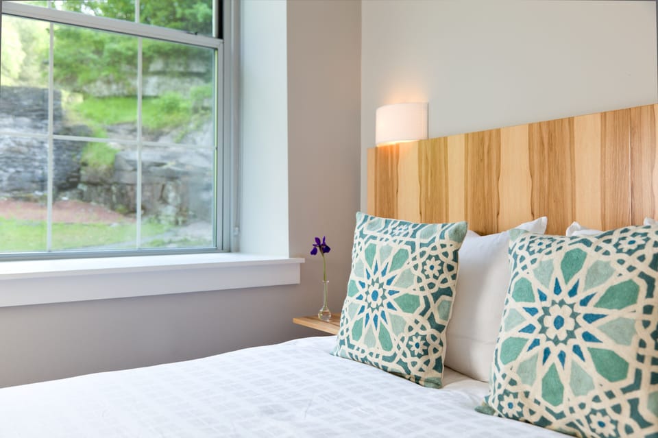 Hypo-allergenic bedding, down comforters, pillowtop beds