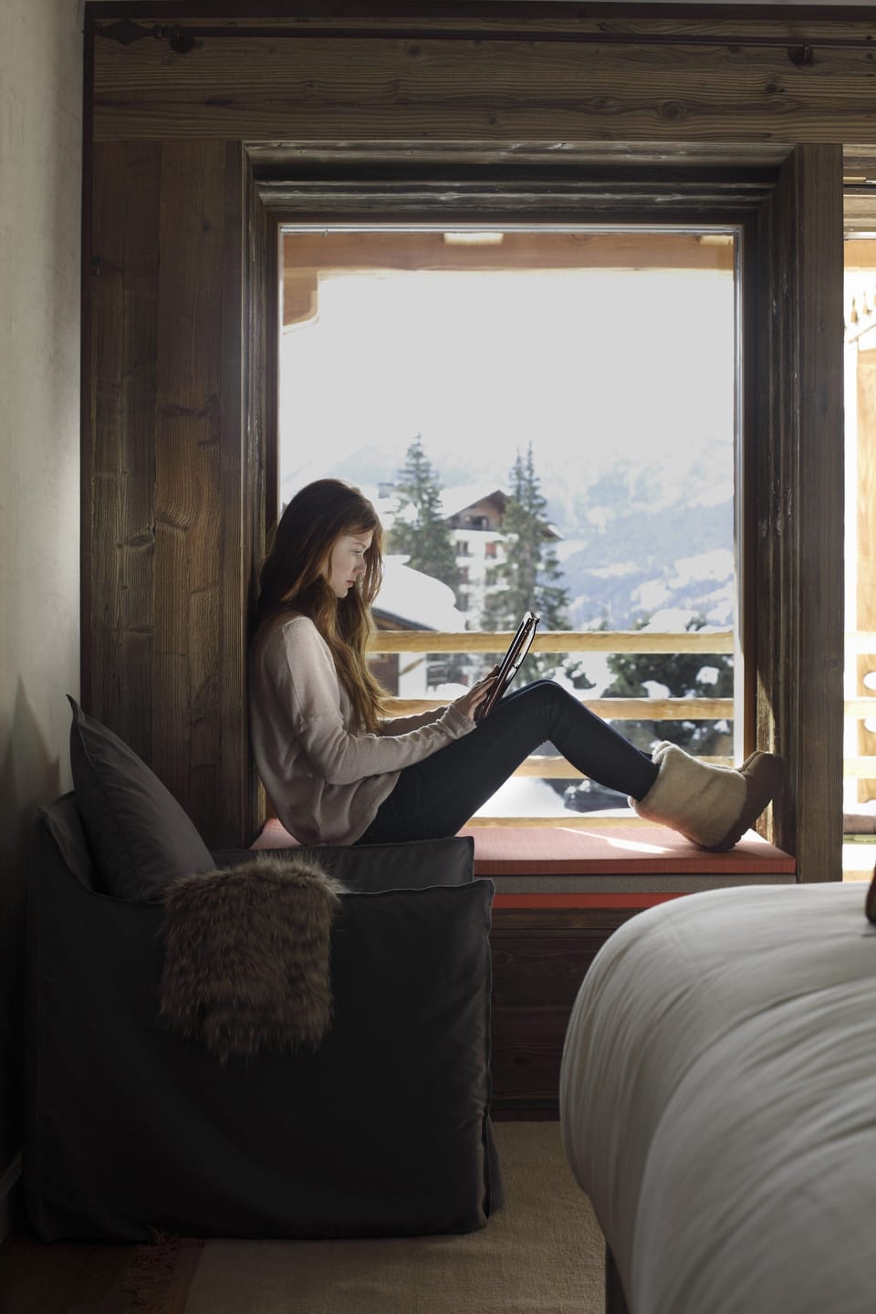 Superior Double or Twin Room, Balcony, Mountain View | View from room