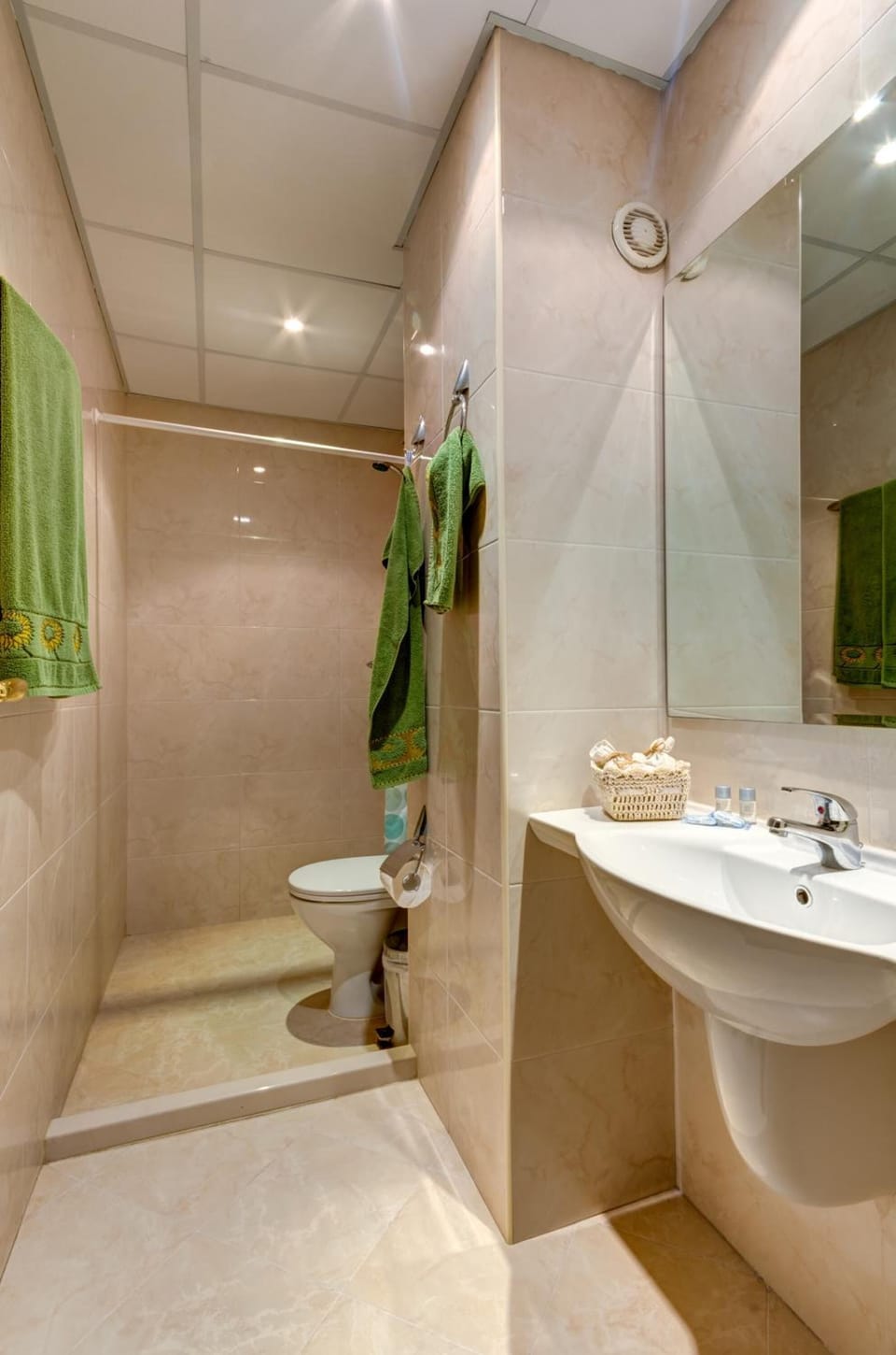 Free toiletries