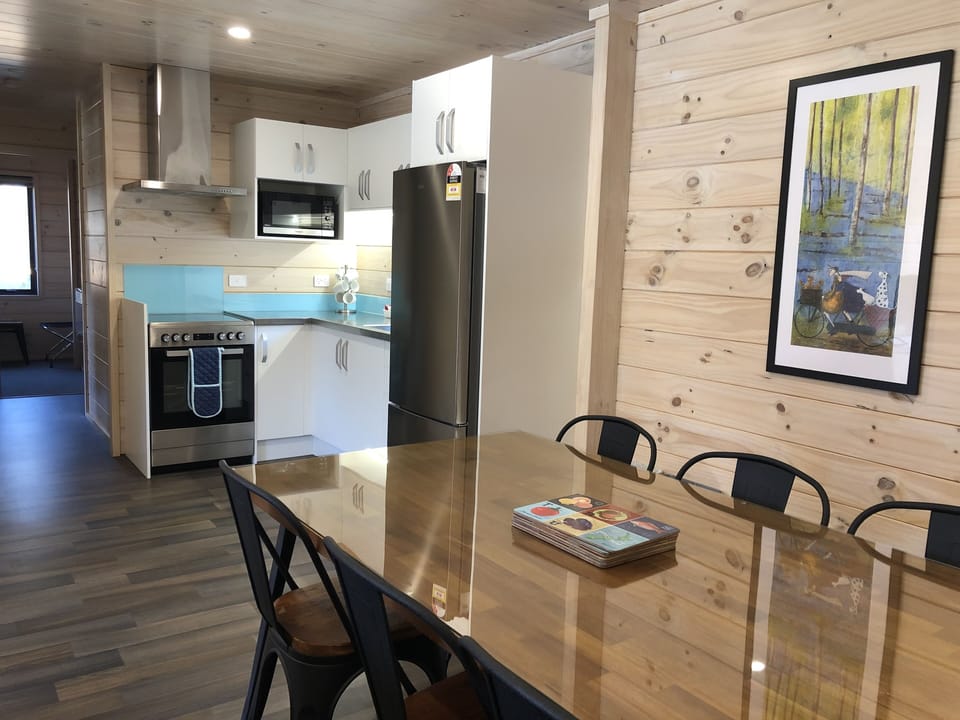 Shared fridge, microwave