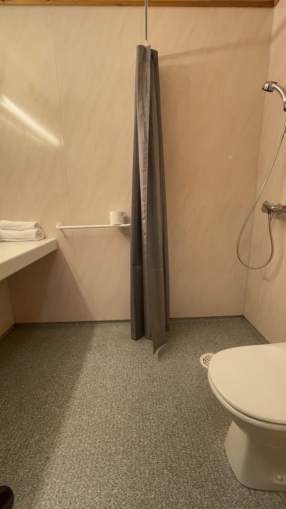 Basic Single Room | Bathroom | Shower, free toiletries, towels