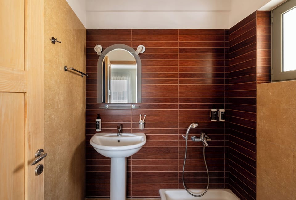 Superior Apartment (2 Adults and 2 Children) | Bathroom | Free toiletries, hair dryer, towels