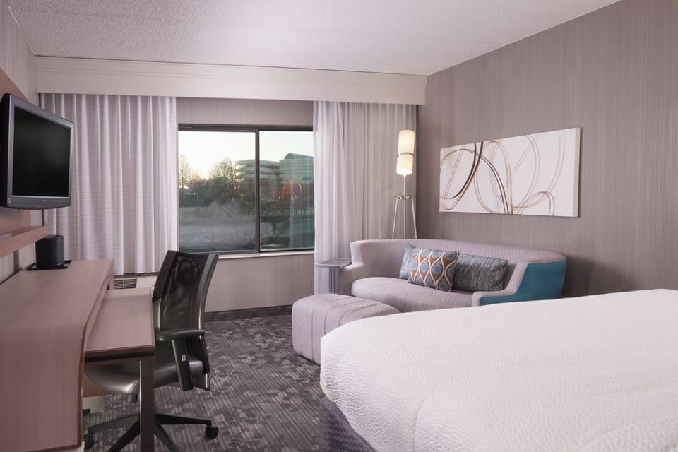 In-room safe, desk, blackout drapes, iron/ironing board