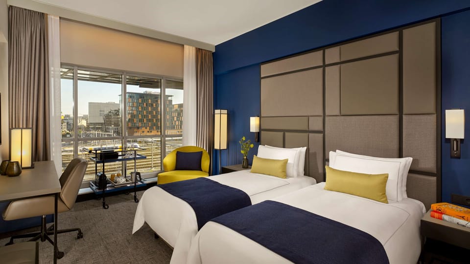 Minibar, in-room safe, desk, laptop workspace