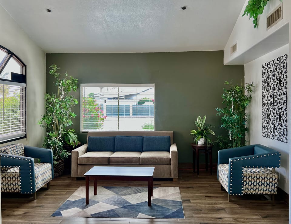 Lobby sitting area