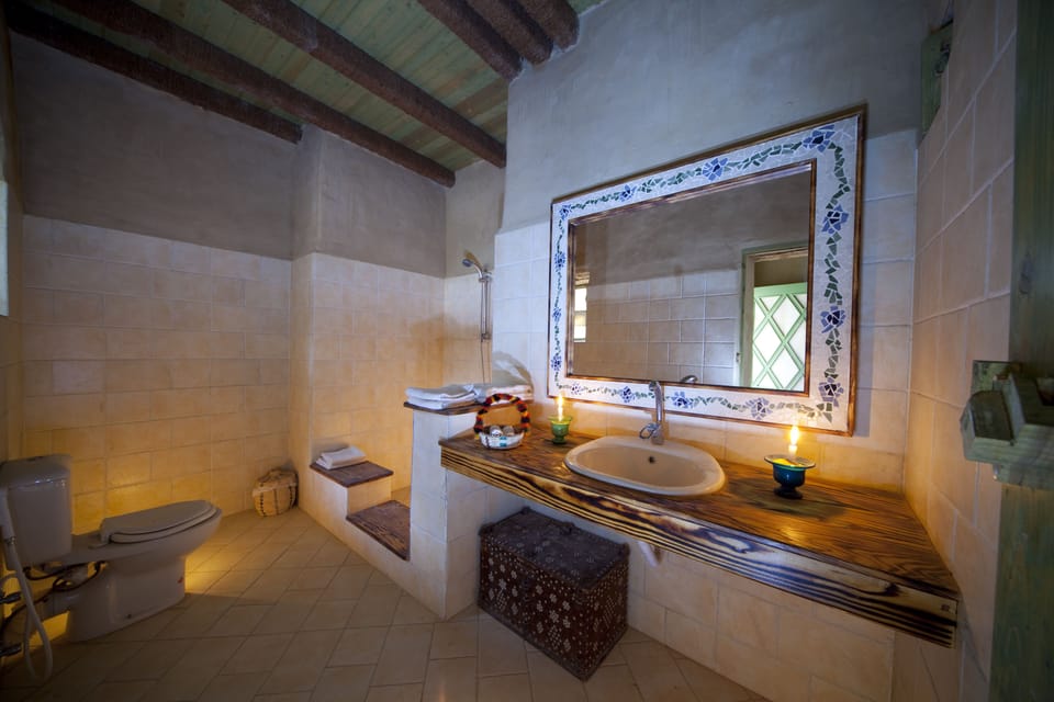 Double or Twin Room | Bathroom | Shower, towels