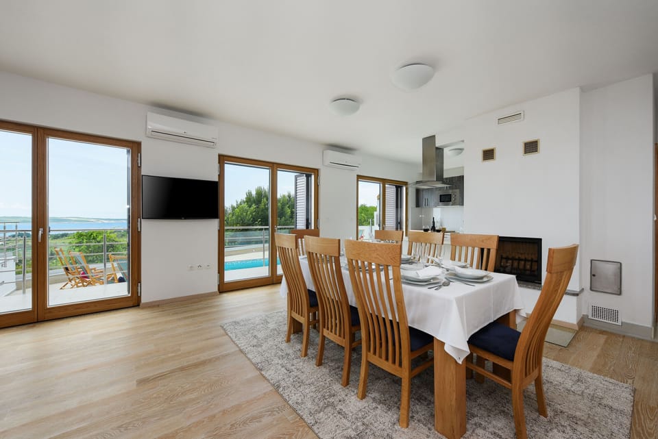 Villa, 6 Bedrooms, Private Pool, Sea View | Private kitchen | Coffee/tea maker, microwave, oven, dishwasher