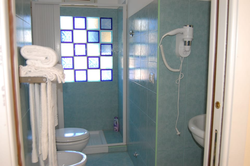 Rainfall showerhead, designer toiletries, hair dryer, bidet