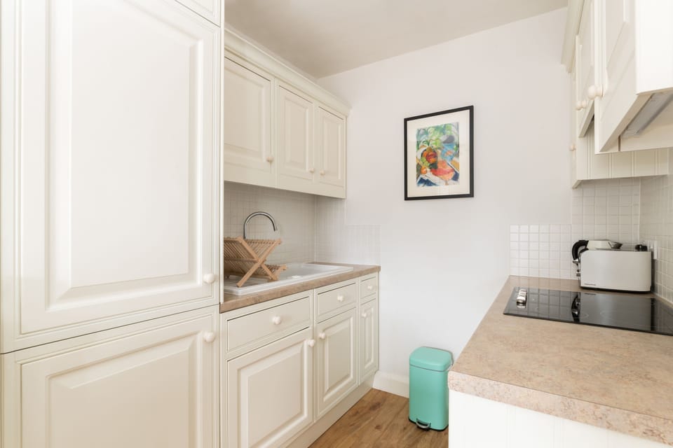 Apartment (1 Bedroom) | Private kitchen | Fridge, oven, electric kettle