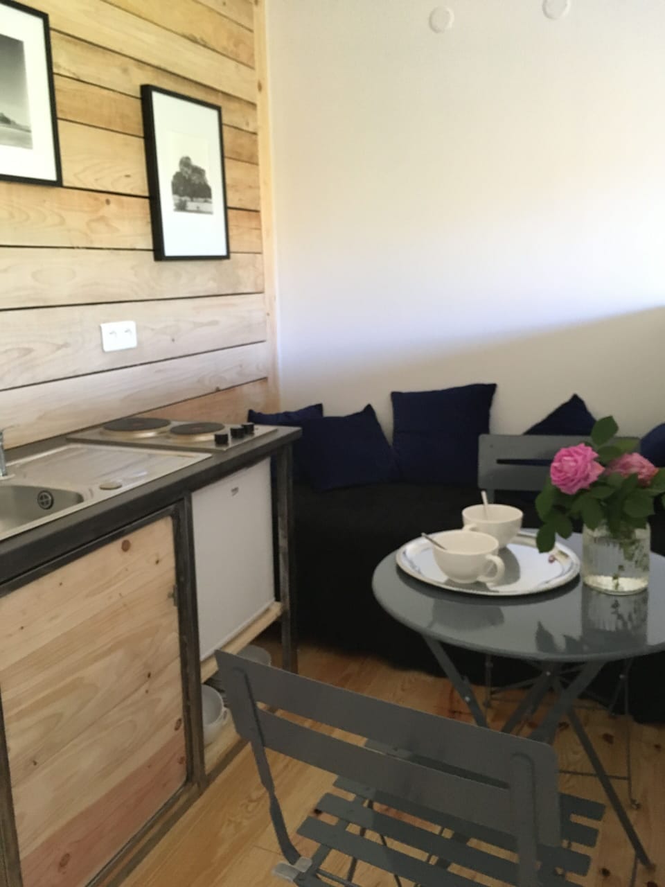 Superior Double Room, Terrace | Private kitchen