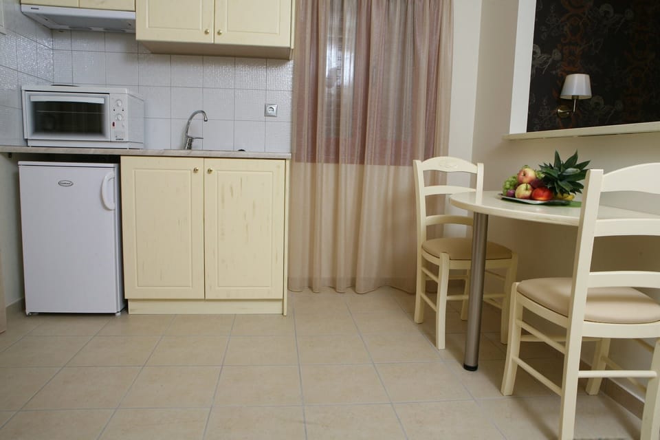 Studio, Mountain View | Private kitchenette | Fridge, electric kettle