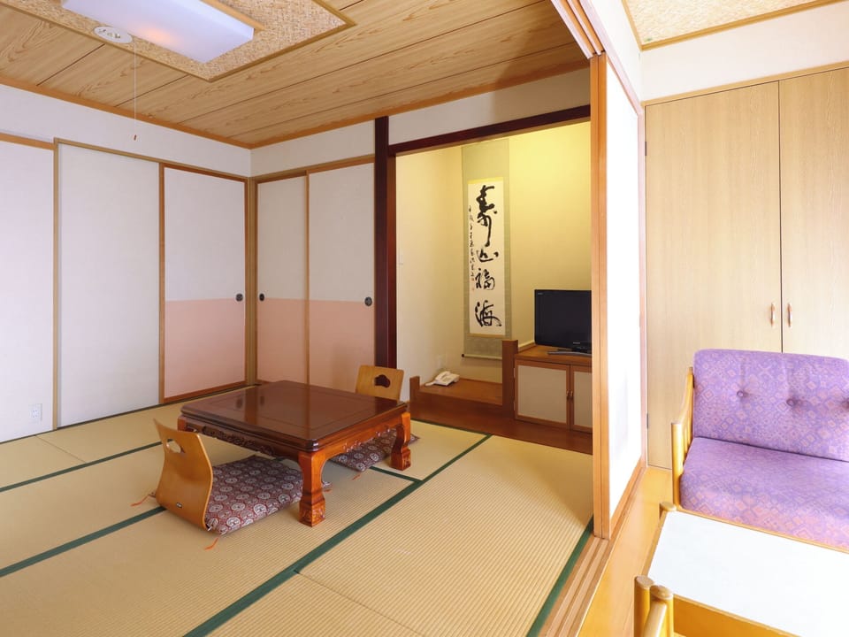 Japanese-style 8tatami mats room, Non Smoking | In-room safe, blackout drapes, bed sheets