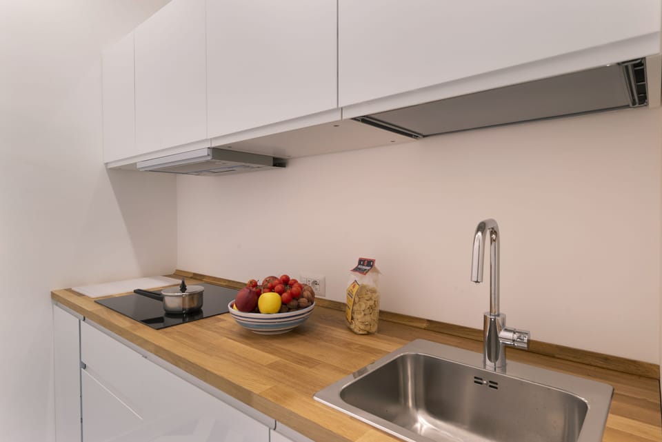 Apartment, 2 Bedrooms | Private kitchen | Mini-fridge, oven, stovetop, dishwasher