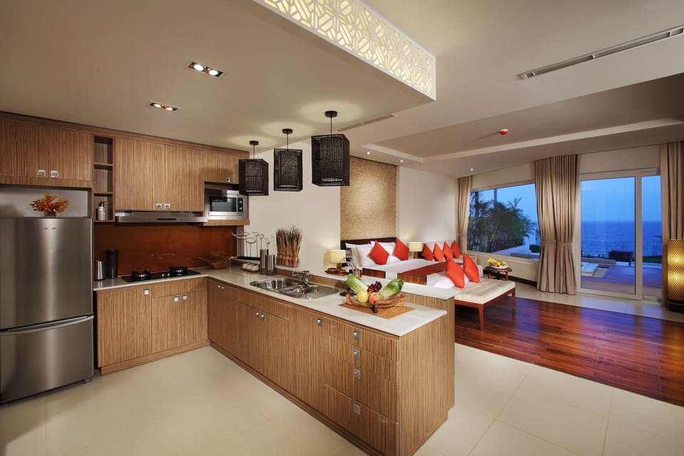 Terra Ocean View 01 bedroom | Private kitchen | Coffee/tea maker