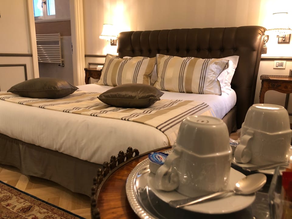Deluxe Double or Twin Room | Frette Italian sheets, premium bedding, down comforters