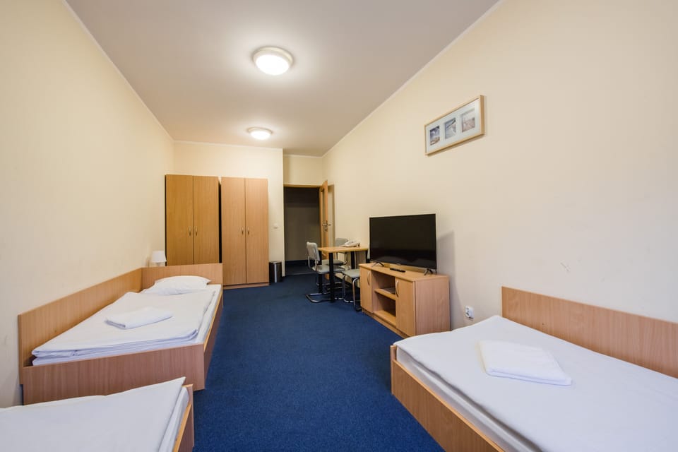 Triple Room | Iron/ironing board (on request), bed sheets