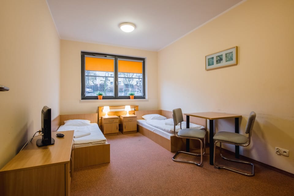 Double Room | Iron/ironing board (on request), bed sheets