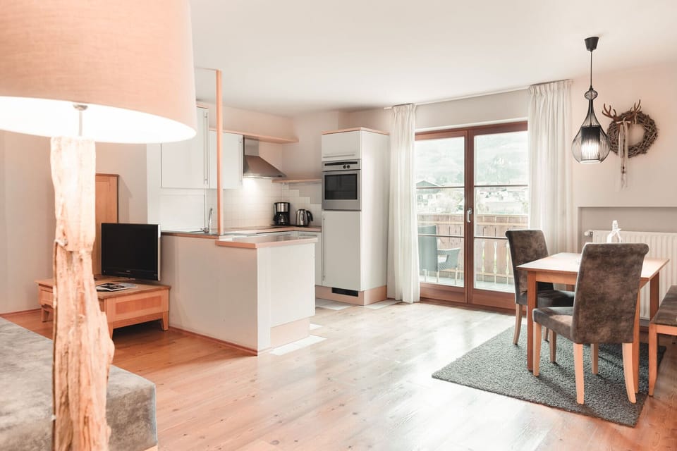Apartment, 2 Bedrooms, Balcony | Living area | Flat-screen TV