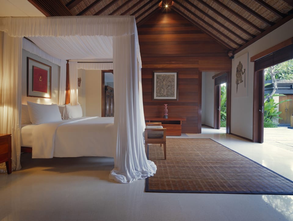 Club Villa, 2 Bedrooms (Joglo Pool) | Premium bedding, free minibar, in-room safe, desk