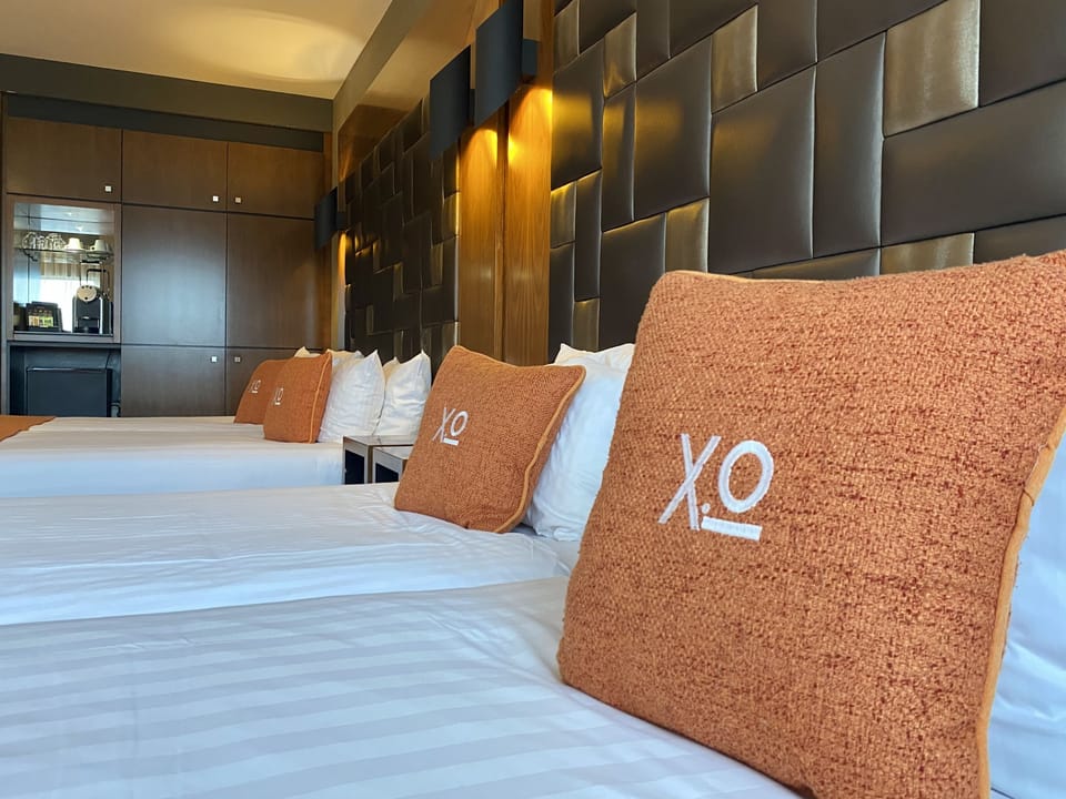 Quadruple Room | In-room safe, desk, laptop workspace, blackout drapes