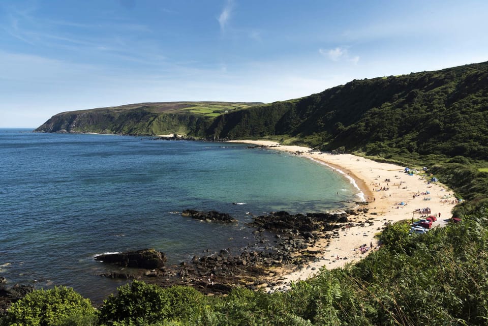 Beach nearby, white sand