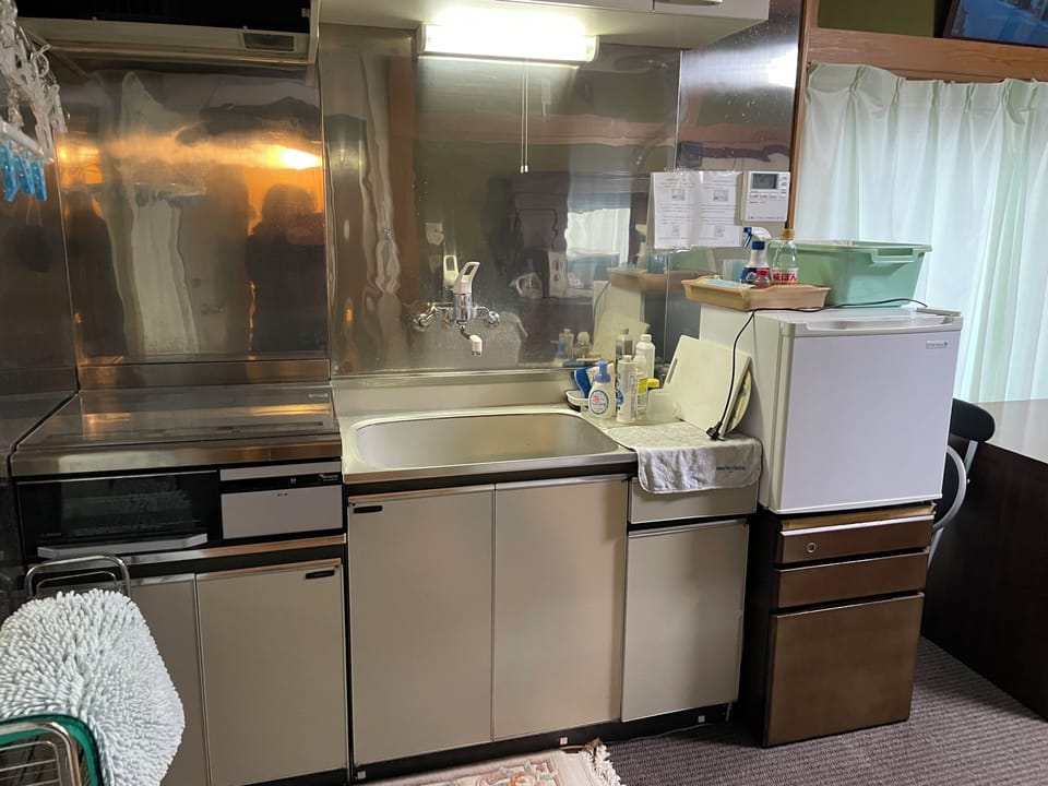 Deluxe Room, Non Smoking (Sakura) | Private kitchen | Full-size fridge, microwave (on request), stovetop, electric kettle