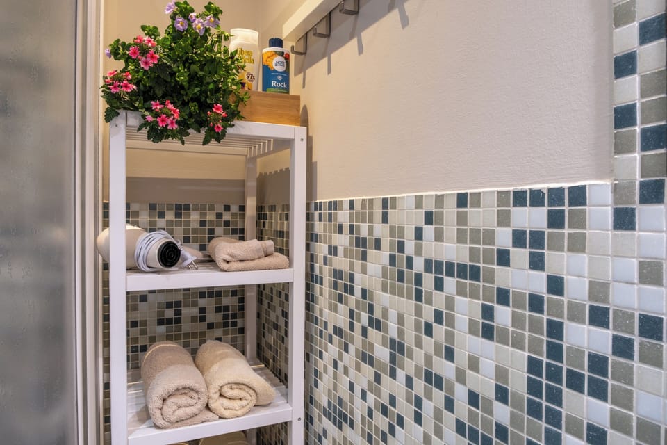Double Room | Bathroom | Shower, free toiletries, hair dryer, bathrobes