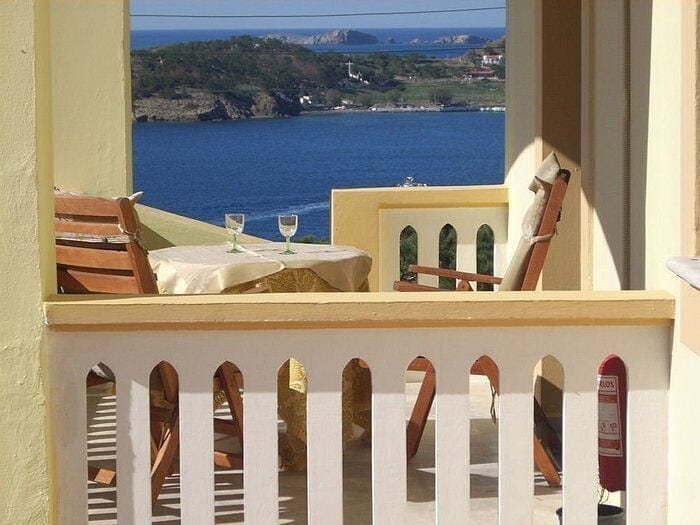 Honeymoon Studio Suite, Non Smoking, Sea View (Top Floor) | Terrace/patio