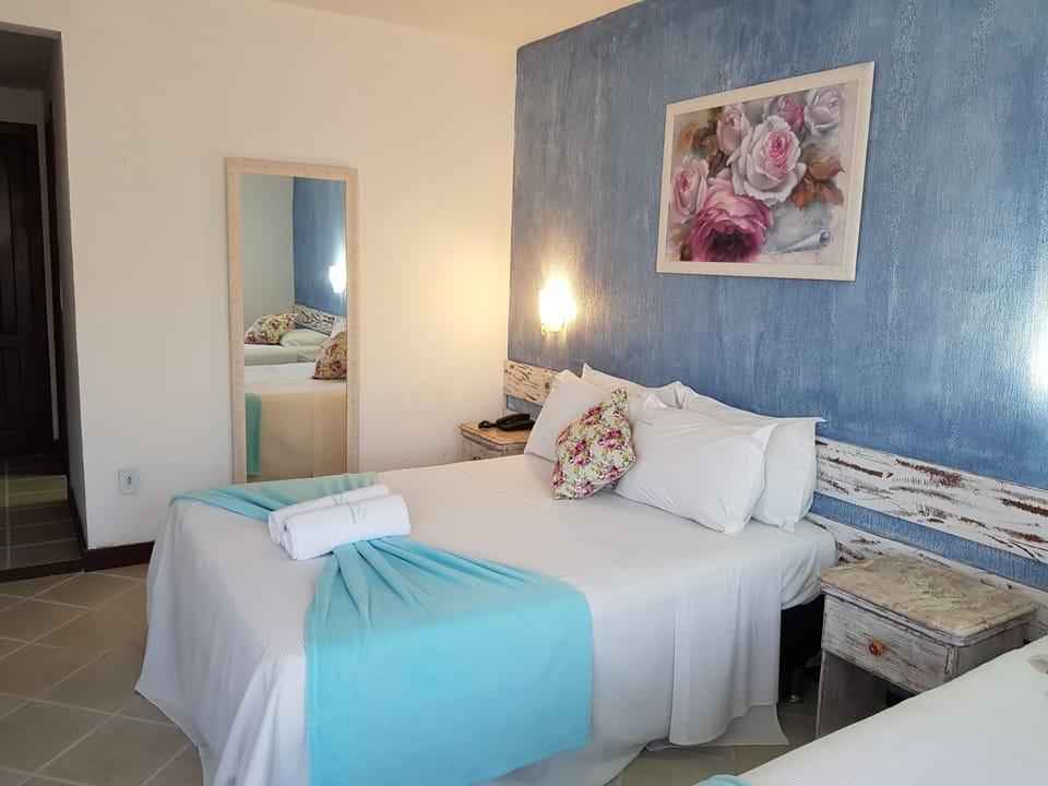 Standard Double Room, Sea View | In-room safe, desk, free cribs/infant beds, free WiFi