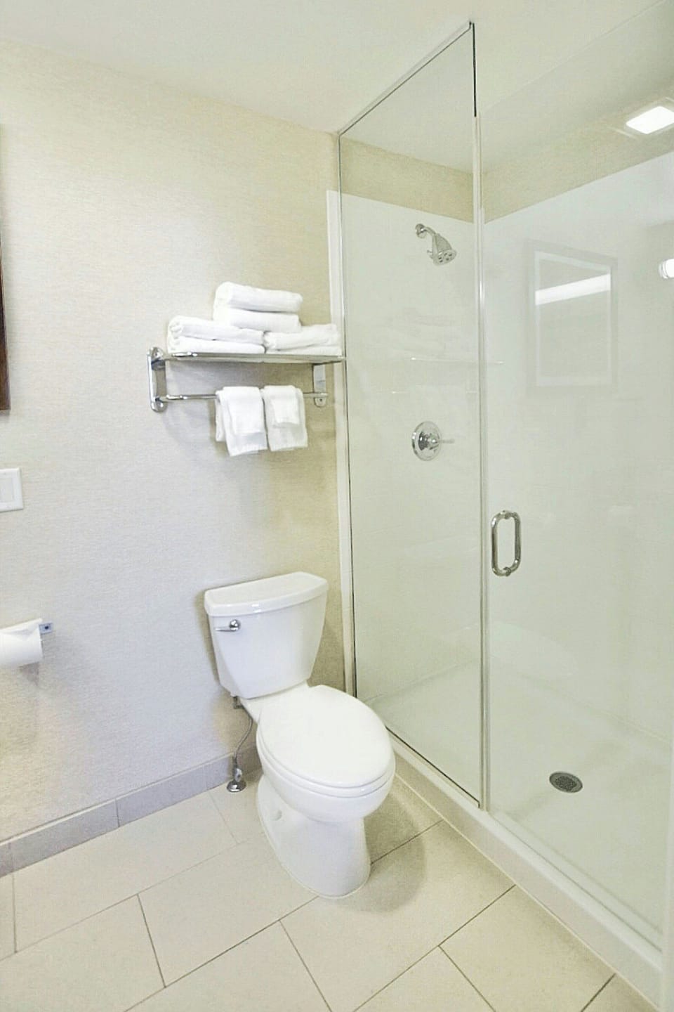 Hair dryer, towels