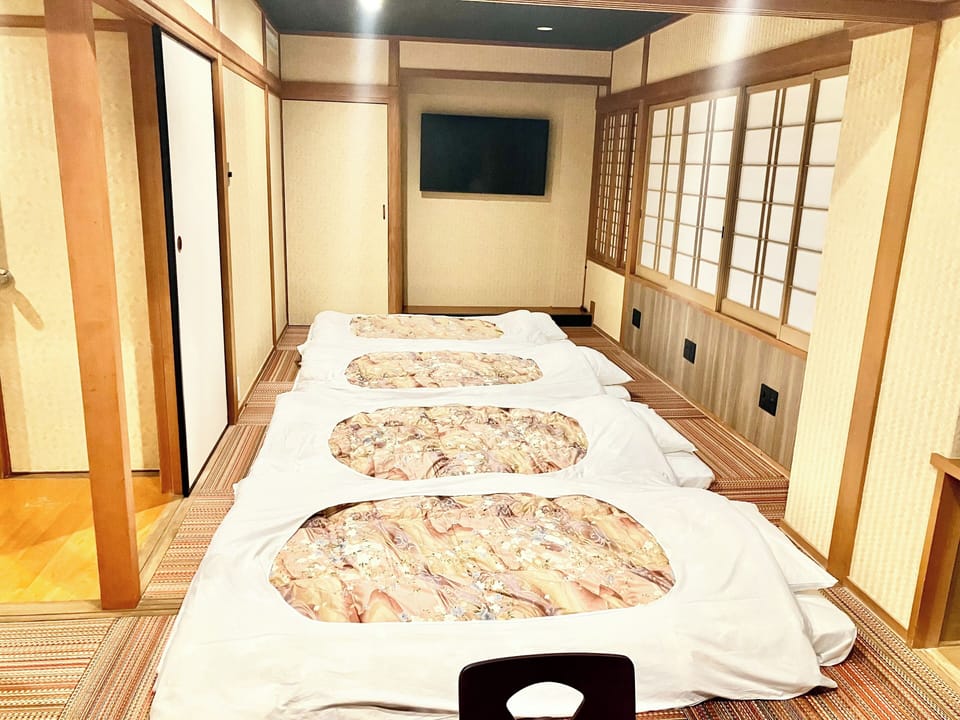 Japanese-style Room, Non Smoking | Desk, WiFi (free), individually decorated, bed sheets