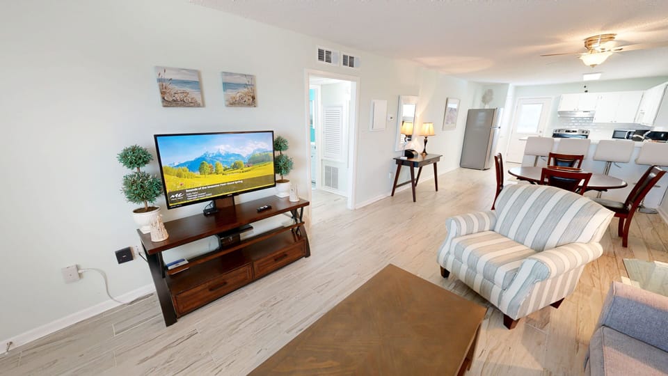 Condo, 1 Bedroom | Living area | TV