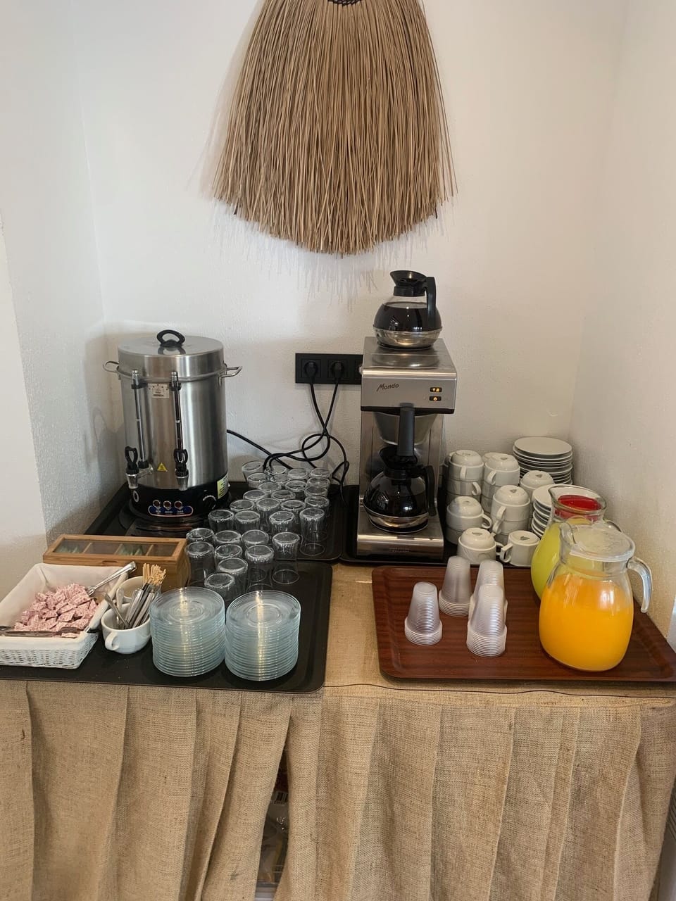 Breakfast buffet