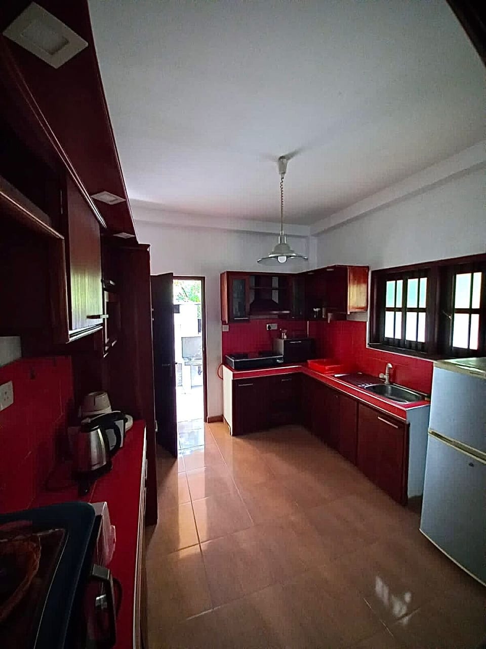 Villa, 2 Bedrooms, Smoking, Private Pool | Private kitchen | Stovetop, coffee/tea maker, electric kettle, dining tables