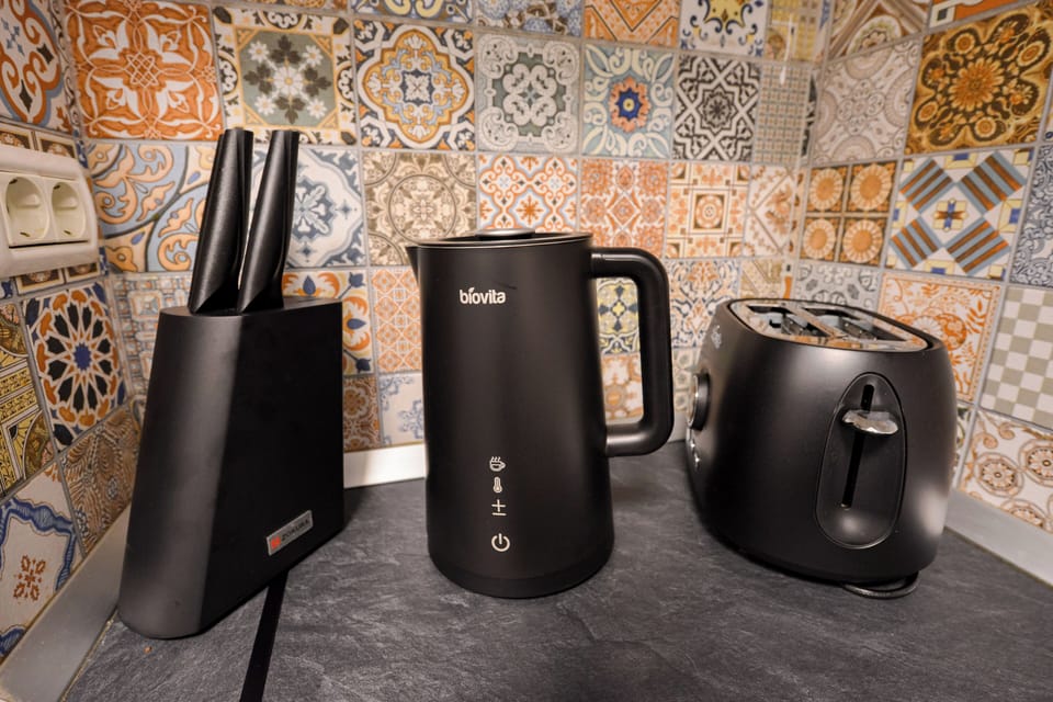 Apartment, 1 Bedroom, Balcony, City View | Coffee and/or coffee maker