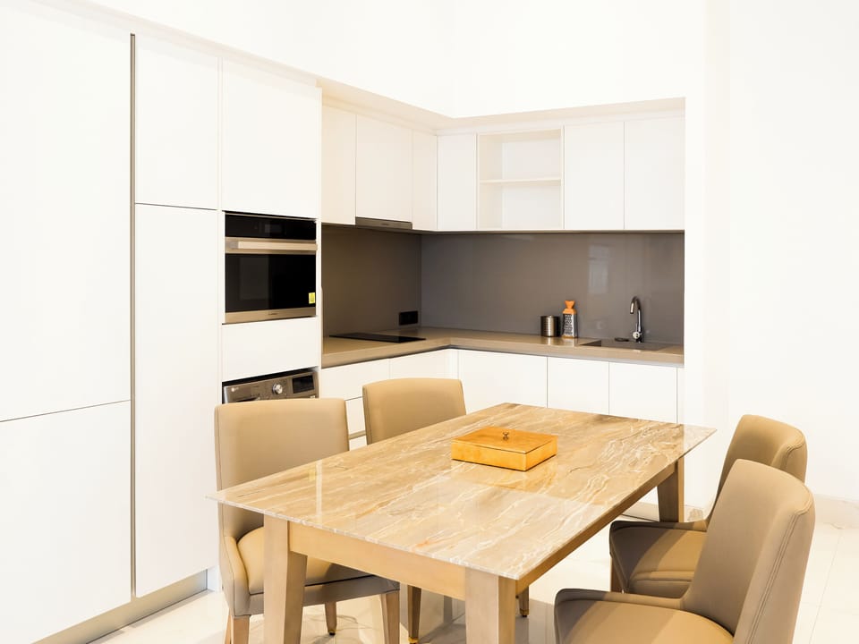 2-Bedroom Shisaku | Private kitchen | Fridge, microwave, stovetop, coffee/tea maker