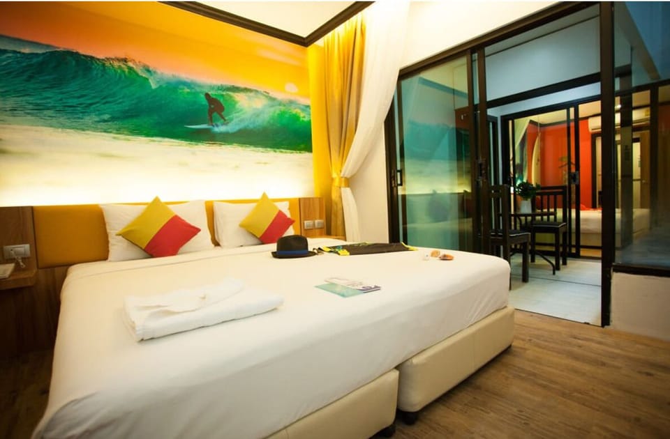 Family Room, 2 Bedrooms | Premium bedding, minibar, in-room safe, free cribs/infant beds