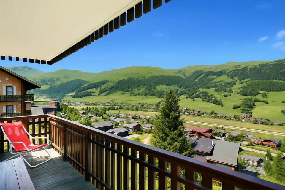 Family Apartment, 2 Bedrooms, 2 Bathrooms (Vista Livigno) | Rooftop terrace