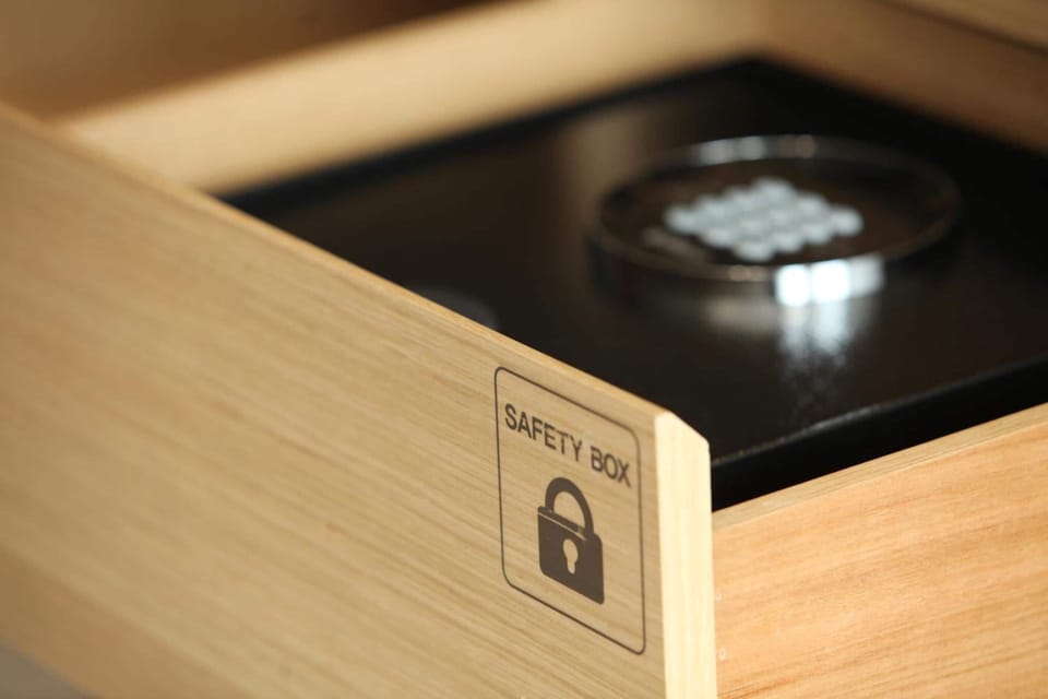 In-room safe, blackout drapes, free WiFi, bed sheets