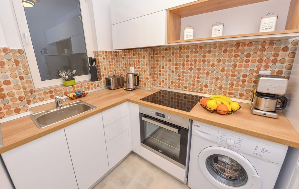 Apartment, 1 Bedroom, City View | Private kitchen