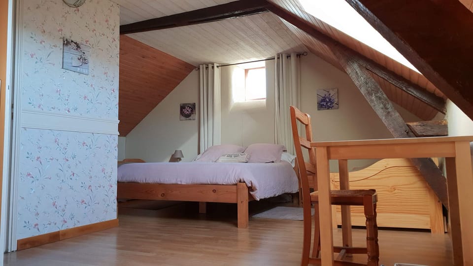 Family Room (Au Champ Fleuri) | Individually decorated, individually furnished, desk, blackout drapes