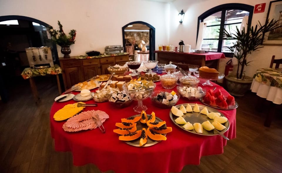 Breakfast, lunch, dinner served; Brazilian cuisine 