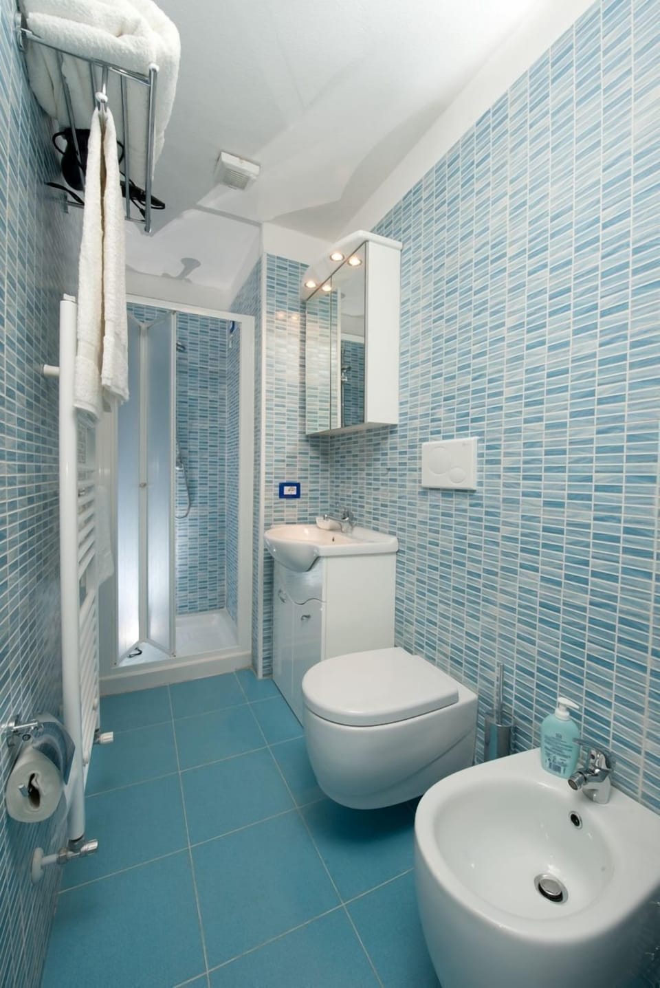 Suite | Bathroom | Shower, rainfall showerhead, free toiletries, hair dryer