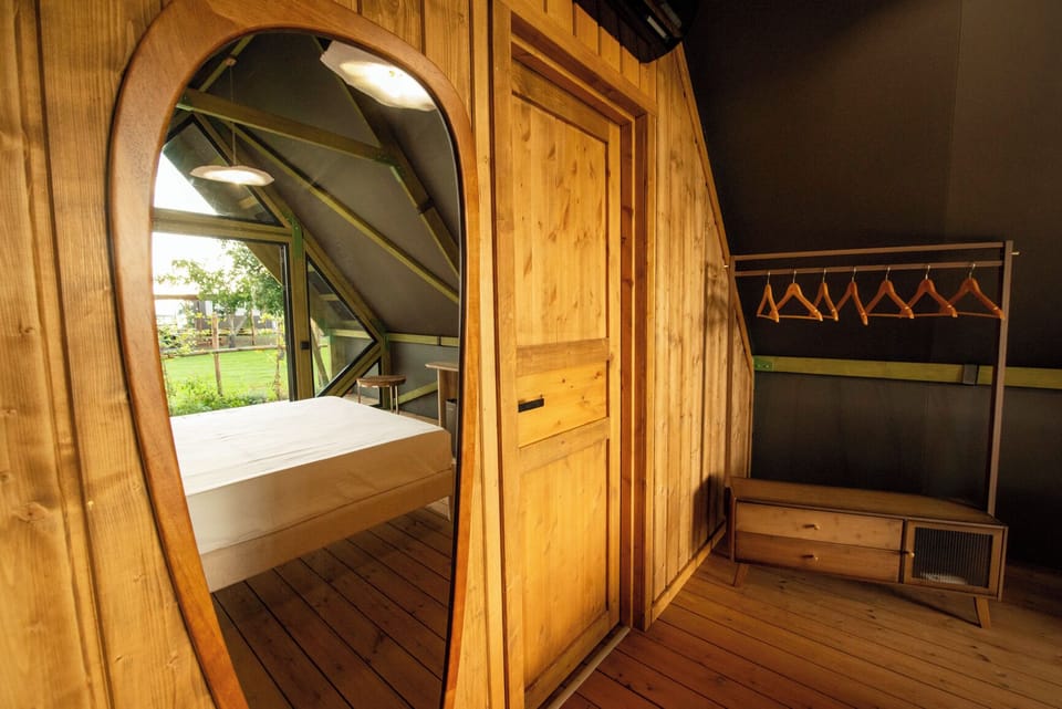 Deluxe Tent | Premium bedding, down comforters, memory foam beds, minibar