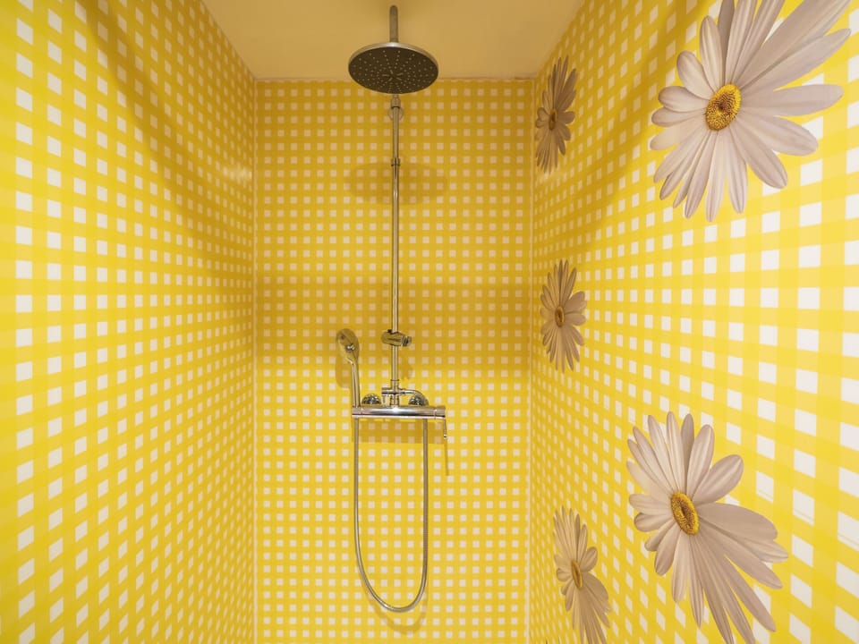 Comfort Tent, Mountainside | Bathroom | Shower, rainfall showerhead, eco-friendly toiletries, hair dryer