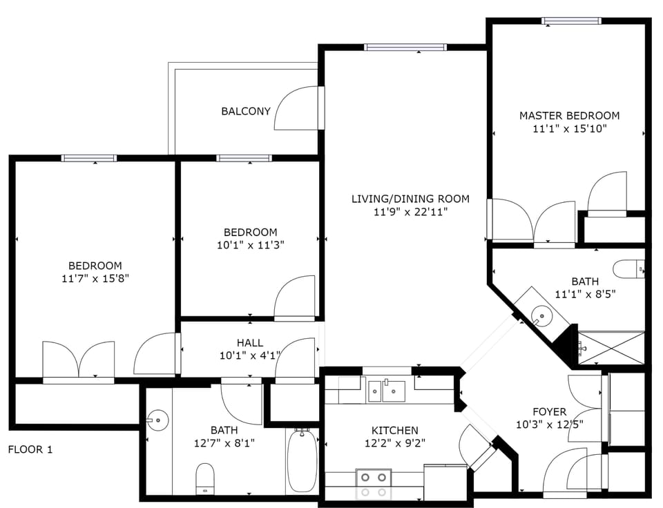 Apartment (3 Bedrooms) | Property amenity
