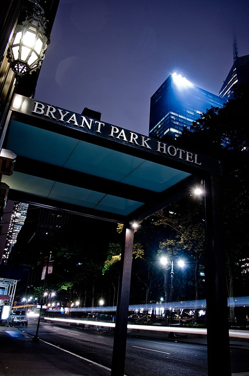Front of property - evening/night
