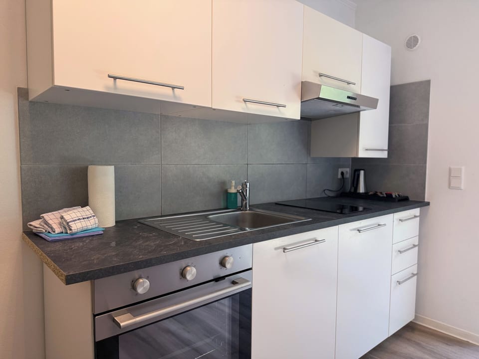 Standard Apartment, 3 Bedrooms | Private kitchen | Full-size fridge, microwave, stovetop, toaster