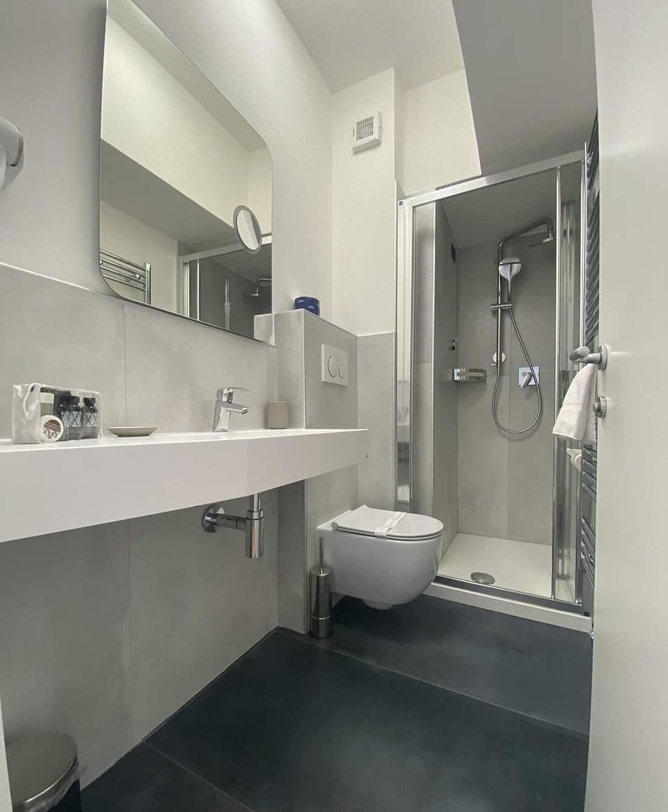 Premium Room, Lake View | Bathroom | Rainfall showerhead, free toiletries, hair dryer, bidet